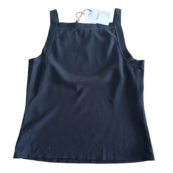 Theory Knit Square Neck Tank Top MSRP $145 Small - Picture 8 of 10